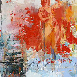 Serj Fedulov: 'composition', 2011 Other Painting, People. Artist Description:          art seety         ...
