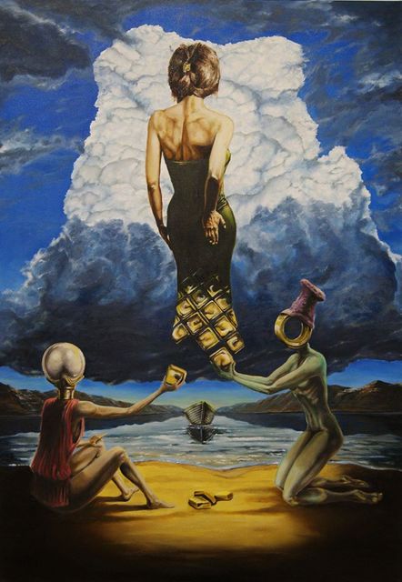 Artist Sergey Kirillov. 'Magic' Artwork Image, Created in 2018, Original Painting Oil. #art #artist