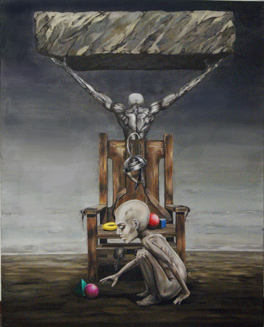 Sergey Kirillov  'Sin', created in 2020, Original Painting Oil.