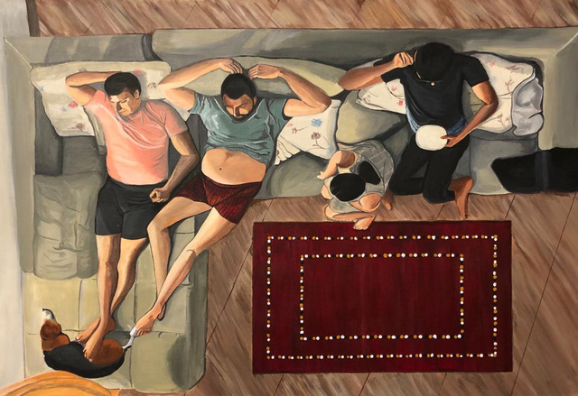 Shabnam Aria  'Untitled', created in 2020, Original Painting Acrylic.