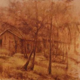 Shanee Uberman: 'OLD FARM HOUSE Provence France', 2011 Oil Painting, Landscape. Artist Description:  the landscape, the people, the warmth of the land, all inspire. the provence area in france is a magical land. ...