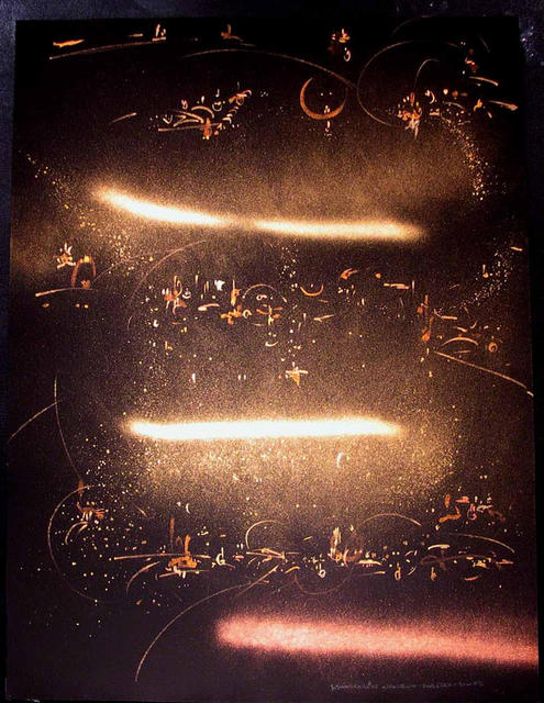 Richard Lazzara  'APPARENT PARADOX SOLVED', created in 1986, Original Pastel.