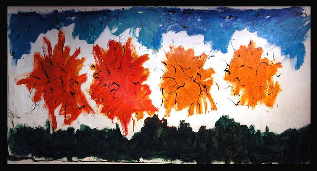 Artist Richard Lazzara. 'ARCTIC SEASONS' Artwork Image, Created in 1972, Original Pastel. #art #artist