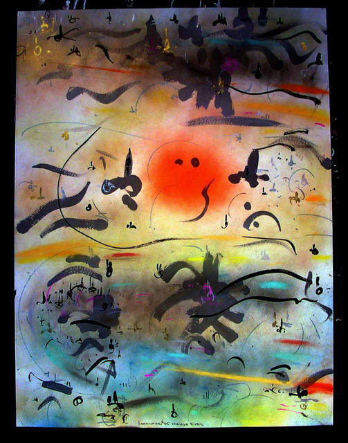 Artist Richard Lazzara. 'CONTROL OF SEX' Artwork Image, Created in 1987, Original Pastel. #art #artist