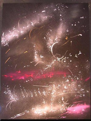 Richard Lazzara: 'CULTIVATION OF COMPASSION', 1986 Calligraphy, Visionary. CULTIVATION OF COMPASSION 1986 is a deeply meditational painting from the MAHAKALA SERIES and is available from 