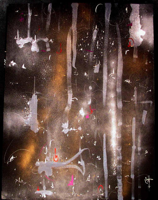 Artist Richard Lazzara. 'DHAMA SANGAM' Artwork Image, Created in 1986, Original Pastel. #art #artist