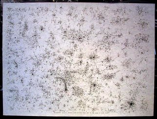 Richard Lazzara: 'ENDLESSZEN', 1975 Pen Drawing, Visionary. ENDLESS ZEN 1975, and so it is, even after all these years, here at' Art for the Soul' and 