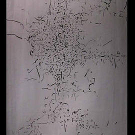 Richard Lazzara: 'FOR RUTH FULLER SASKI', 1974 Acrylic Painting, Culture. Artist Description: FOR RUTH FULLER SASKI 1974 is a sumie calligraphic painting from the HAIKU KOANS  collection  found at 
