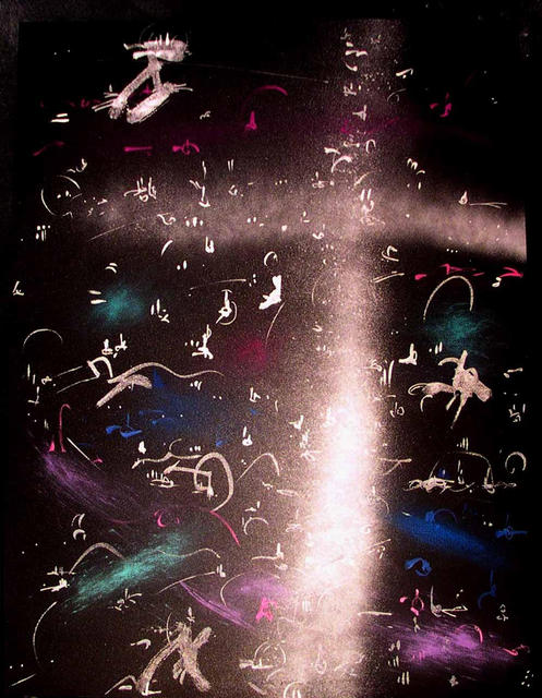 Artist Richard Lazzara. 'JEWEL OF WISDOM' Artwork Image, Created in 1986, Original Pastel. #art #artist