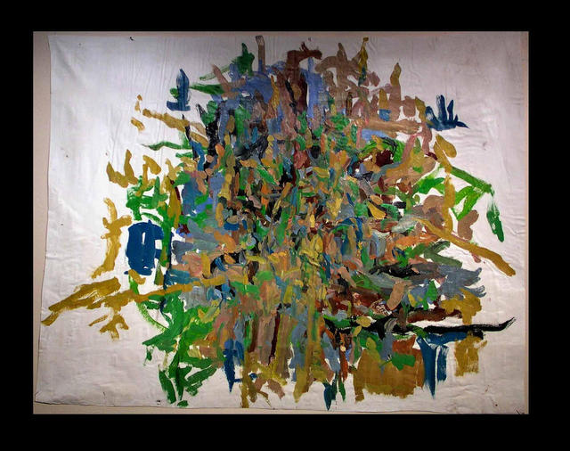 Artist Richard Lazzara. 'KNOTS APPEAR' Artwork Image, Created in 1972, Original Pastel. #art #artist