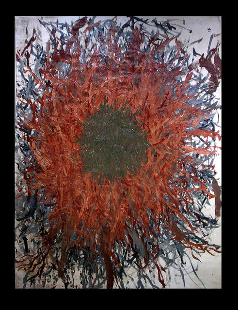 Artist Richard Lazzara. 'KNOT IN A KNOT' Artwork Image, Created in 1972, Original Pastel. #art #artist