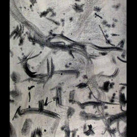 Richard Lazzara: 'NACHI WATERFALLS', 1974 Acrylic Painting, Culture. Artist Description: NACHI WATERFALLS 1974 is a sumie calligraphic painting from the HAIKU KOAN COLLECTION  as found at 