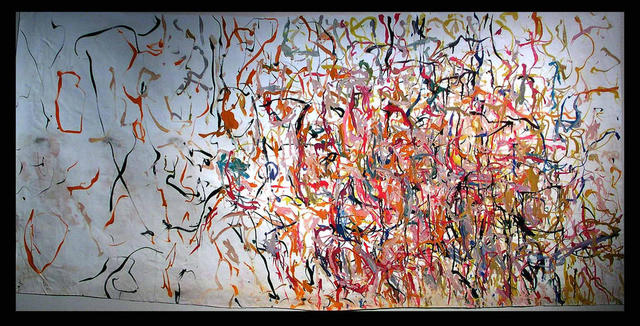Richard Lazzara  'NYC JUNGLEY ARTIST', created in 1972, Original Pastel.