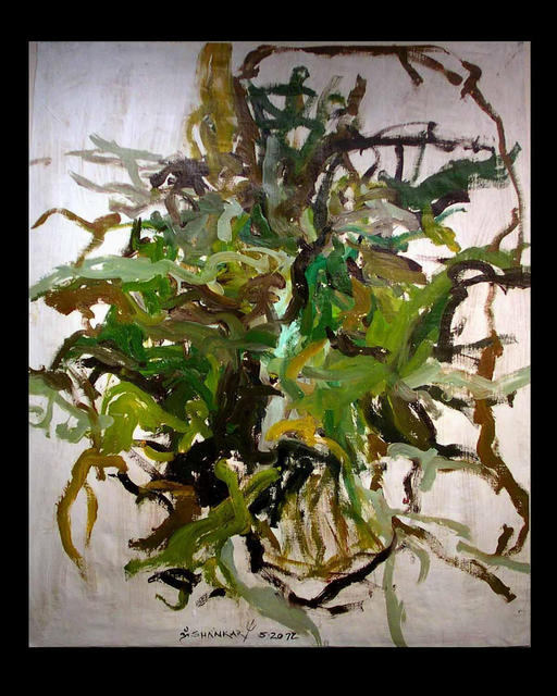 Richard Lazzara  'NYC ROOTS KNOT', created in 1972, Original Pastel.