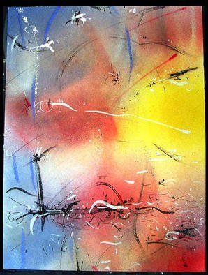 Richard Lazzara: 'ORIGIN', 1984 Calligraphy, Visionary. ORIGIN 1984  is from the sumie consensus paintings at 