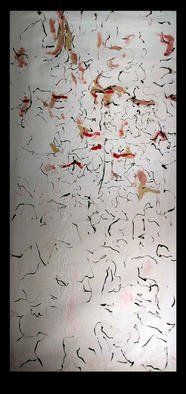 Richard Lazzara: 'POETIC SENSIBILITY', 1974 Oil Painting, Culture. POETIC SENSIBILITY 1974 is a sumie calligraphic painting from the HAIKU KOAN COLLECTION  as found at 