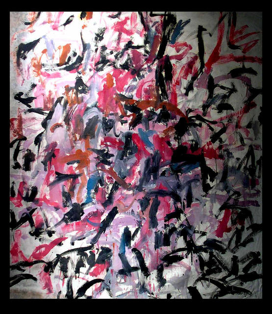 Richard Lazzara  'RED CRUSH', created in 1973, Original Pastel.