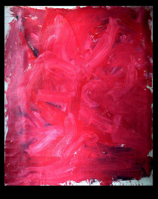 Richard Lazzara  'RED STOP LIGHT', created in 1973, Original Pastel.