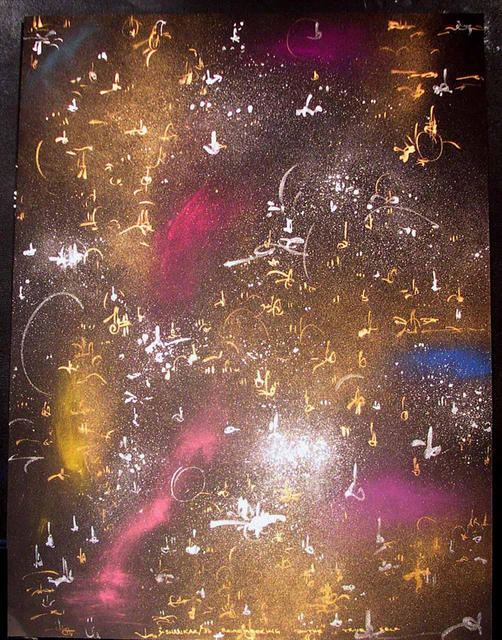 Richard Lazzara  'REMEMBER TRUE SELF', created in 1986, Original Pastel.