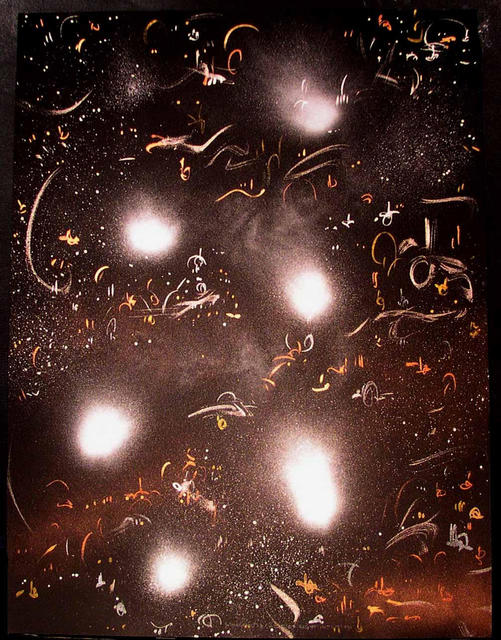 Richard Lazzara  'RIGHT INTUITION', created in 1986, Original Pastel.