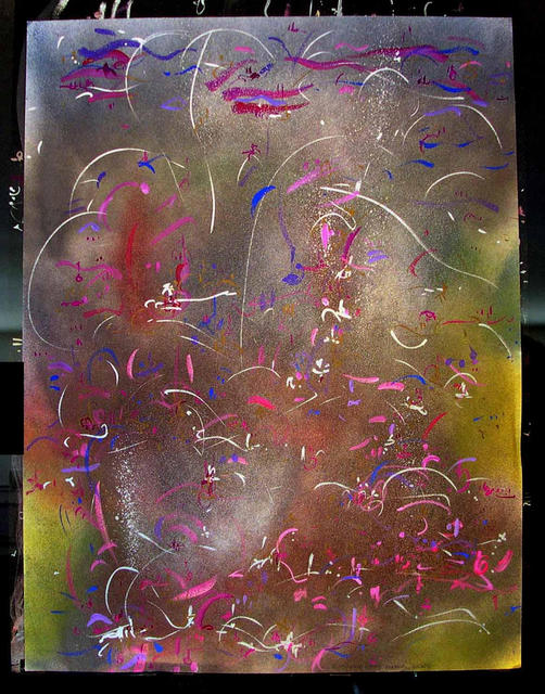 Artist Richard Lazzara. 'SENSUAL SOUNDS' Artwork Image, Created in 1985, Original Pastel. #art #artist