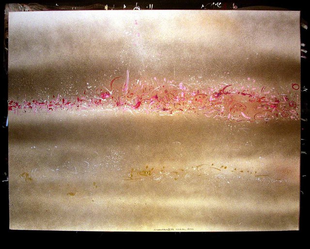 Richard Lazzara  'SPIRAL ARM', created in 1984, Original Pastel.