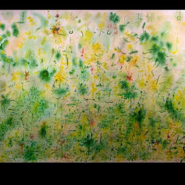 Richard Lazzara: 'SUNSETS GREAT LIGHT', 1975 Acrylic Painting, Culture. Artist Description: SUNSETS GREAT LIGHT 1975  is a sumie panorama painting from the ONE WORLD CULTURE GROUP  as seen at 