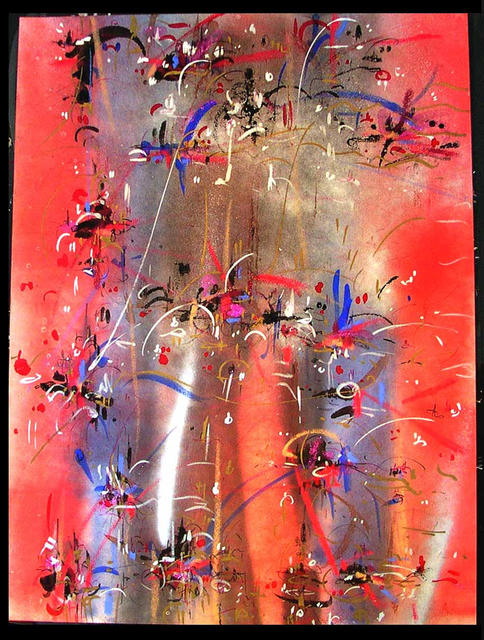 Richard Lazzara  'TANTRA TOUCH', created in 1984, Original Pastel.