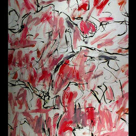 Richard Lazzara: 'TRIPS TO DO', 1974 Oil Painting, Culture. Artist Description: TRIPS TO DO 1974  is a sumie calligraphic painting from the HAIKU KOAN COLLECTION  as found at 