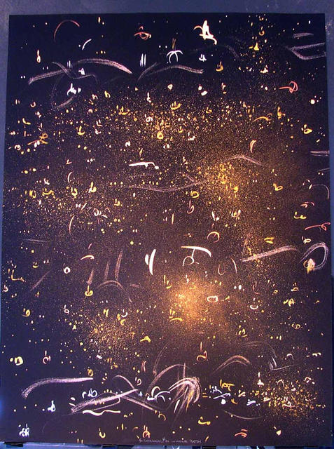 Artist Richard Lazzara. 'WHOLEBODY' Artwork Image, Created in 1986, Original Pastel. #art #artist