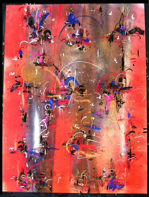 Richard Lazzara  'YONI TANTRA', created in 1984, Original Pastel.
