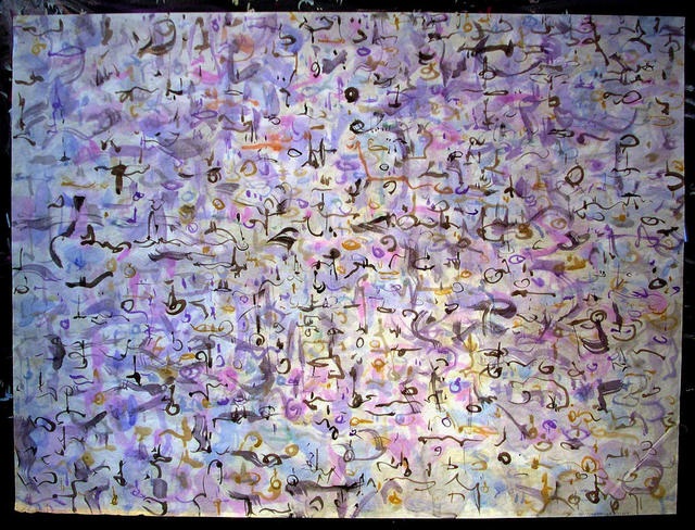 Artist Richard Lazzara. 'ZENRELIEF' Artwork Image, Created in 1975, Original Pastel. #art #artist