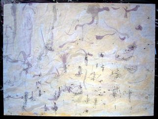 Richard Lazzara: 'ZENWASH', 1975 Pen Drawing, Visionary. ZEN WASH 1975, gives us a wash and pen view of Zen calligraphy from' Art for the Soul' at 
