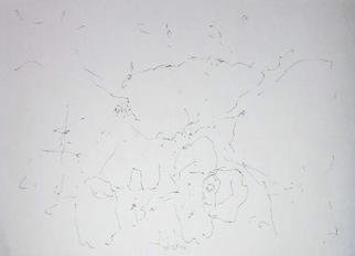 Richard Lazzara: 'ability to love', 1974 Calligraphy, Visionary. ABILITY TO LOVE, from the folio MINDSCAPES is available at 