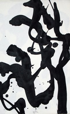 Richard Lazzara: 'art focus', 2012 Calligraphy, Abstract. 