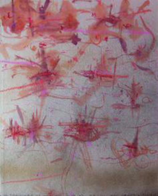 Richard Lazzara  'Art Or Gas Tank', created in 1982, Original Pastel.