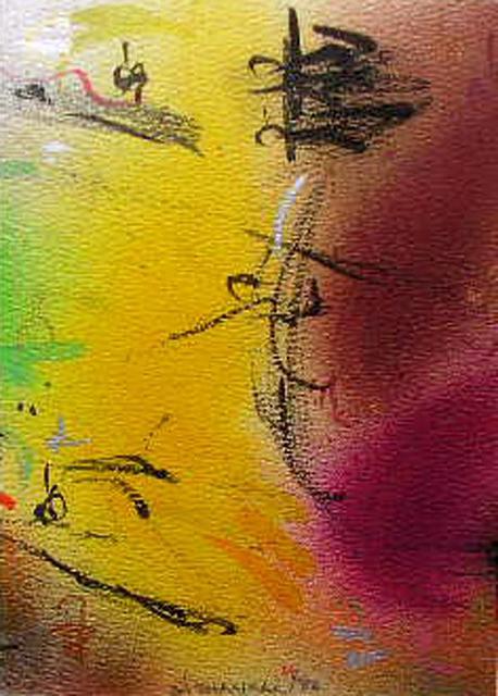 Richard Lazzara  'Art Remedy', created in 1988, Original Pastel.