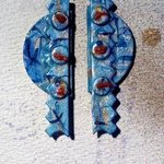 blue mystic ear ornaments By Richard Lazzara