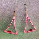 carnelian bells ear ornaments By Richard Lazzara