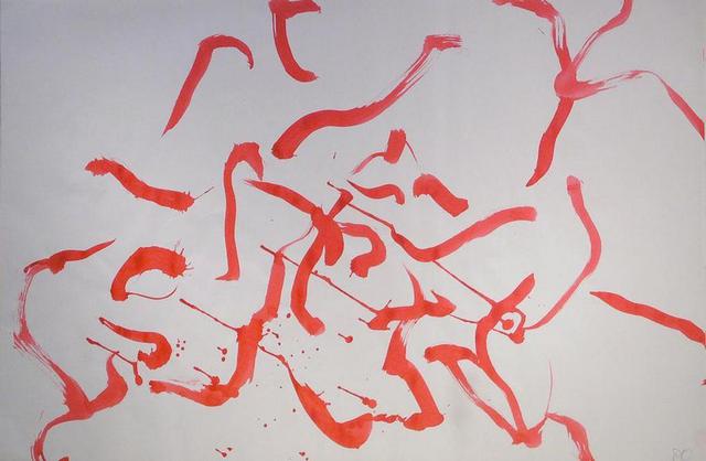 Artist Richard Lazzara. 'Certain Bloodlines' Artwork Image, Created in 1972, Original Pastel. #art #artist