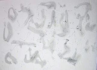 Richard Lazzara: 'character building', 1974 Calligraphy, Visionary. CHARACTER BUILDING, from the folio MINDSCAPES is available at 