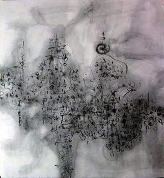Richard Lazzara: 'complete imagery here', 1977 Calligraphy, Visionary. COMPLETE IMAGERY HERE, from the folio MINDSCAPES is available at 