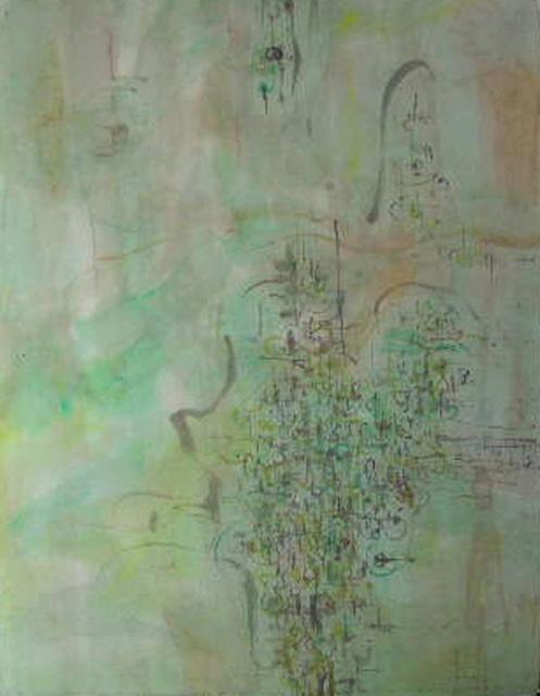 Richard Lazzara  'Constellation Of Art', created in 1977, Original Pastel.
