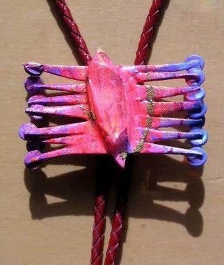 Richard Lazzara: 'crystal bug bolo or pin ornament', 1989 Mixed Media Sculpture, Fashion. crystal bug bolo or pin ornament from the folio LAZZARA ILLUMINATION DESIGN is available at 
