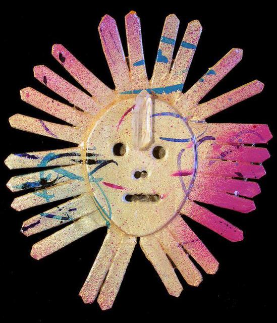 Richard Lazzara  'Crystal Eye Pin Ornament', created in 1989, Original Pastel.