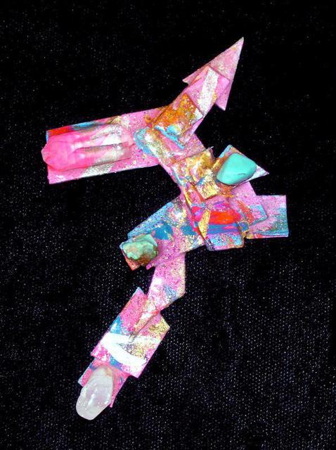 Richard Lazzara  'Directive Pin Ornament', created in 1989, Original Pastel.