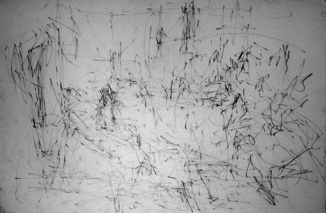 Richard Lazzara  'Energy Of The Drawing Room', created in 1972, Original Pastel.