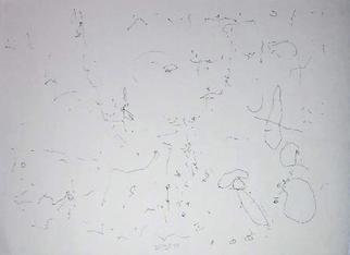 Richard Lazzara: 'founder of art of', 1974 Calligraphy, Visionary. FOUNDER OF ART OF , from the folio MINDSCAPES is available at 