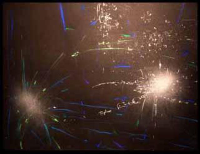 Richard Lazzara  'Gravitational Particle Clouds', created in 1985, Original Pastel.