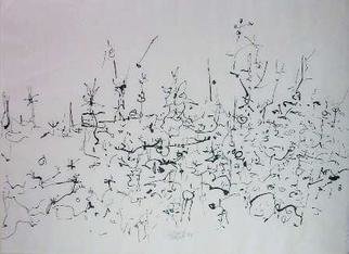 Richard Lazzara: 'integral part of', 1975 Calligraphy, Visionary. INTEGRAL PART OF, from the folio MINDSCAPES is available at 